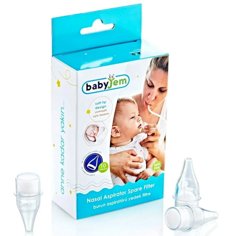 Запасная насадка для аспиратора Babyjem, 10 шт Запасная насадка для аспиратора Babyjem, 10 шт