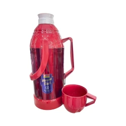 Термос ZTW-T05, стекло/пластик, красный, 3200 мл Термос ZTW-T05, стекло/пластик, красный, 3200 мл