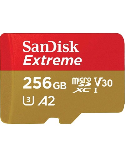 Yaddaş kartı SanDisk Extreme PLUS 256GB microSDXC UHS-I Memory Card 4K (SDSQXBD-256G-AN6MA)