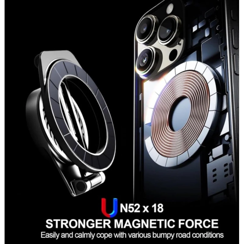 Avtomobil üçün telefon tutacağı Car Mount-203, qara