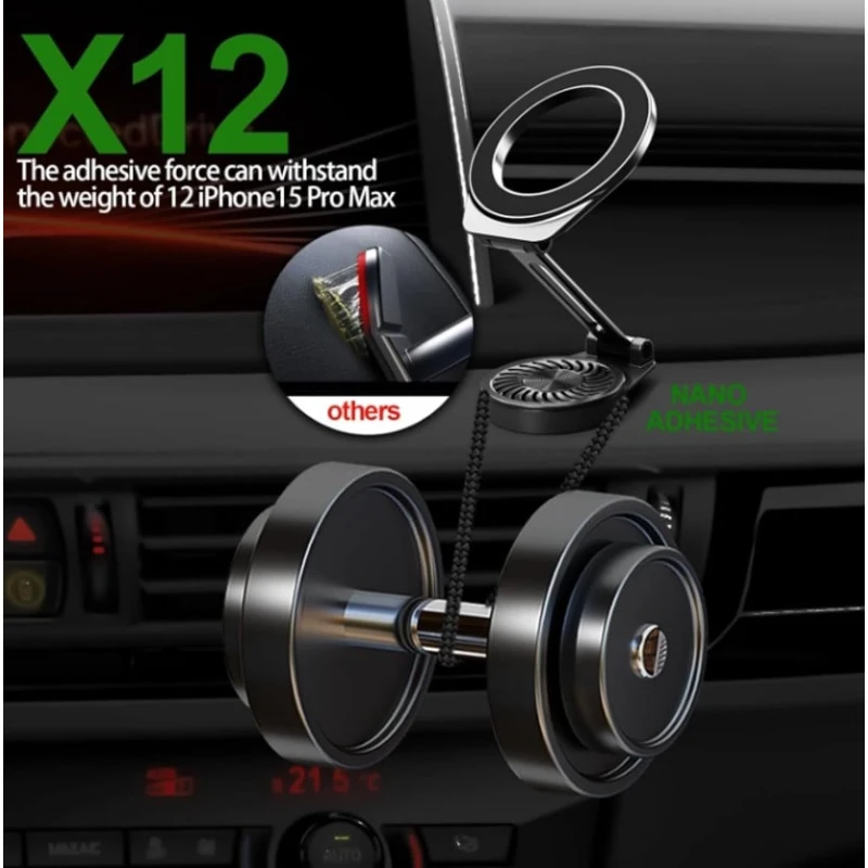 Avtomobil üçün telefon tutacağı Car Mount-203, qara