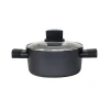 Набор кастрюль Zilan ZLN 0942 черный, 4 предмета