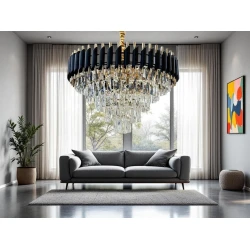 Asma çilçıraq Şəms Aydınlatma 813-40sm QARA Asma çilçıraq Şəms Aydınlatma 813-40sm QARA