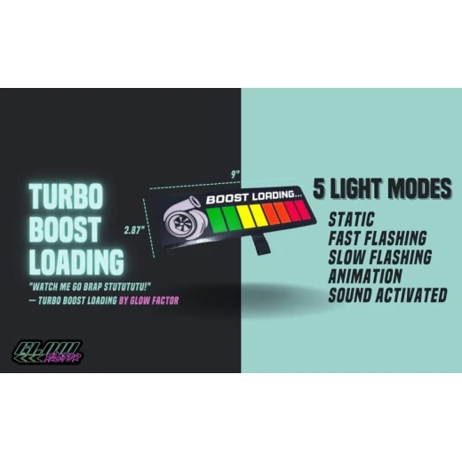 Светодиодная наклейка для автомобиля Boost Loading