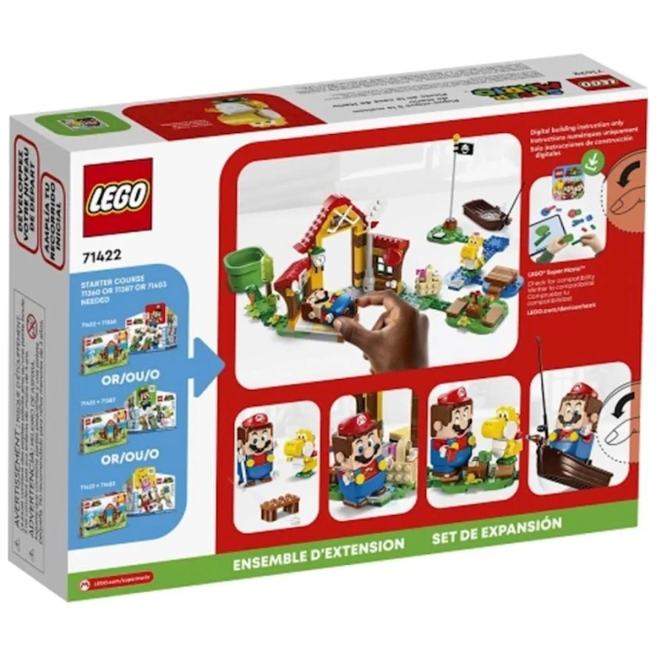 Конструктор LEGO Picnic at Marios House Expansion Set 71422, 6+ лет, 228 элементов