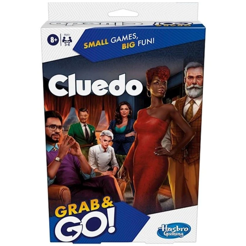 Настольная игра Hasbro Cluedo Grab & Go F8251, 8+ лет
