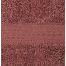 Полотенце банное JYSK Karlstad By Kronborg, 100x150 см, хлопок, красный.