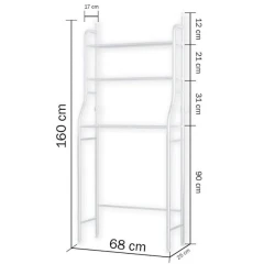 Этажерка MA-GH159, белый Этажерка MA-GH159, белый