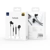Проводные наушники Wiwu Earbuds 310 Jack Wired 3.5 Connector Black