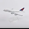 Kolleksiya heykəlciyi Delta Air Boeing 747, 15x14.5x8 sm Kolleksiya heykəlciyi Delta Air Boeing 747, 15x14.5x8 sm