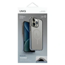 Çexol Uniq Combat Apple iPhone 15 Pro üçün Blue-grey