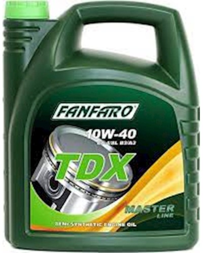 Yarısintetik motor yağı Fanfaro TDX 10W-40, 5 L