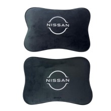 Yastıq avtomobil üçün avto673 Nissan, 28x20 sm, qara