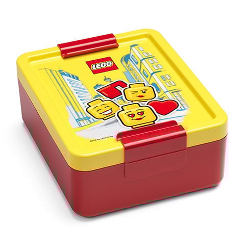 Ланч-бокс LEGO Lunch Box Iconic Girl, пластик