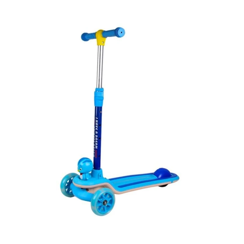 Детский самокат TRF-1005, голубой