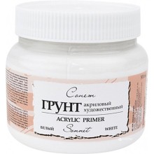 Akril qrunt Невская палитра Сонет,ağ, 500 ml
