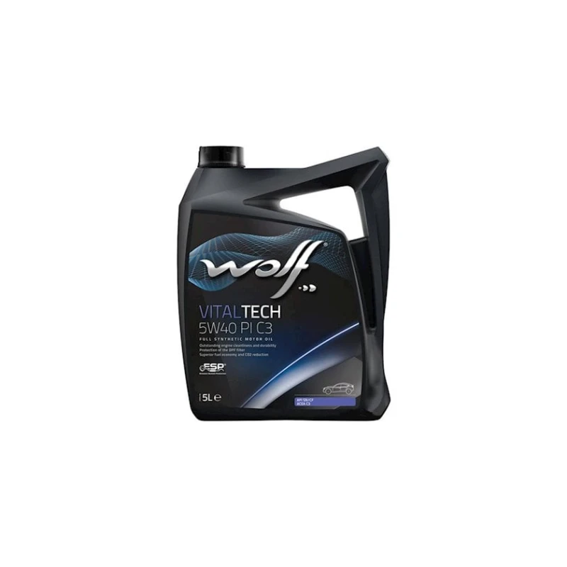 Моторное масло Wolf VitalTech C3 5W-40, 5 l