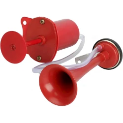 Сигнал для велосипеда 0020, пневматический, пластик, красный Сигнал для велосипеда 0020, пневматический, пластик, красный