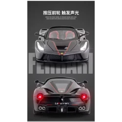Avtomobil Modeli Ferrari Oğlan Ad günü Hədiyyə Kolleksiyası Ev Dekoru Miniatür 20x8x4 Sm