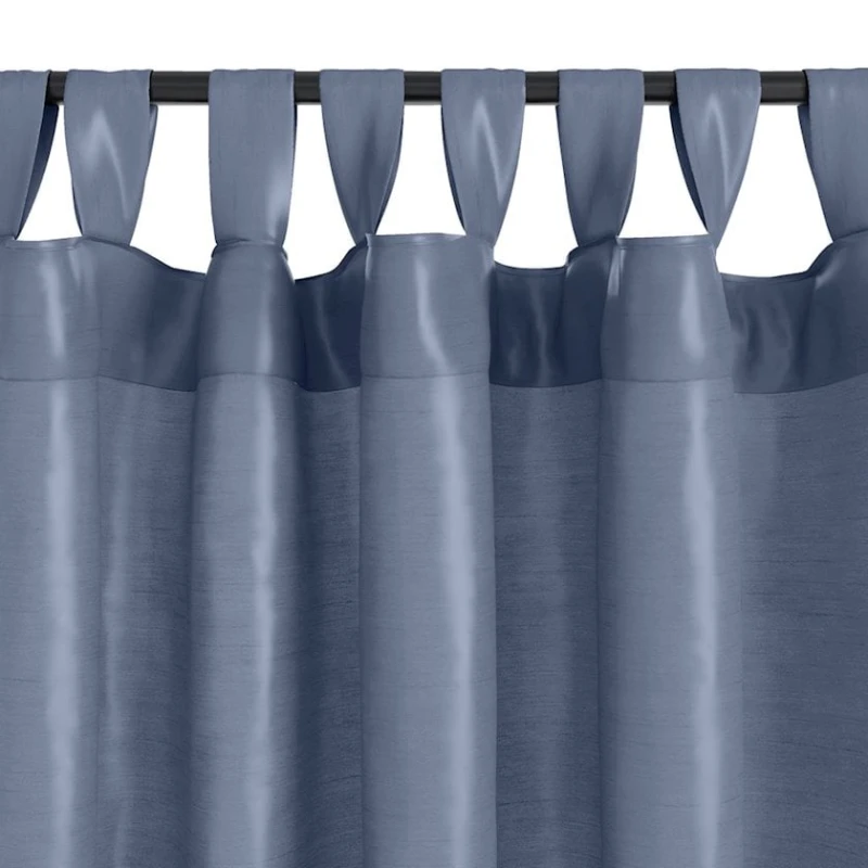 Штора JYSK Lupin, 1x140x300 см, глянцево-синий Штора JYSK Lupin, 1x140x300 см, глянцево-синий