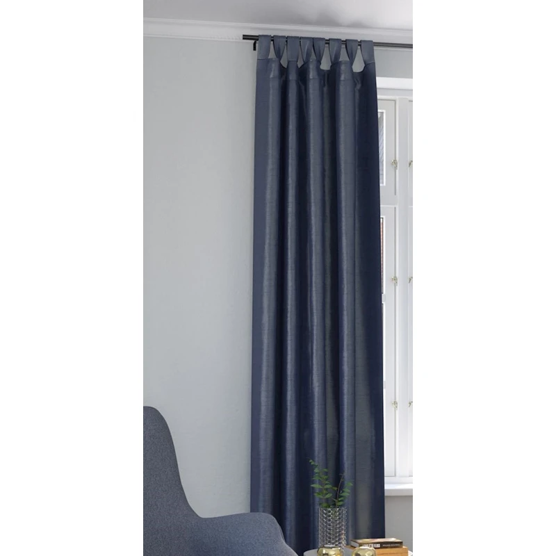 Штора JYSK Lupin, 1x140x300 см, глянцево-синий Штора JYSK Lupin, 1x140x300 см, глянцево-синий