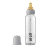 Бутылочка для кормления BIBS Baby Bottle Complete Set 0+ месяцев, 225 мл, стекло/латекс, серая (5713795238699)