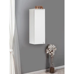 Шкаф-пенал Letta белый, 75.5x25x27 см Шкаф-пенал Letta белый, 75.5x25x27 см