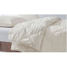 Yorğan Yataş Superwashed 195x215 sm, ikinəfərlik, bütün fəsillər, bej