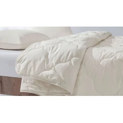 Одеяло Yataş Superwashed 195х215 см, двуспальное, всесезонное, бежевое Одеяло Yataş Superwashed 195х215 см, двуспальное, всесезонное, бежевое