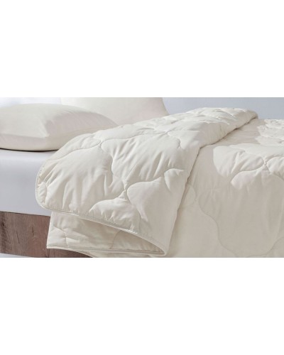Yorğan Yataş Superwashed 195x215 sm, ikinəfərlik, bütün fəsillər, bej