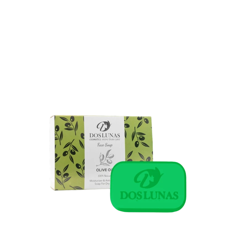 Üz üçün sabun Dos Lunas Olive Oil, 100 q