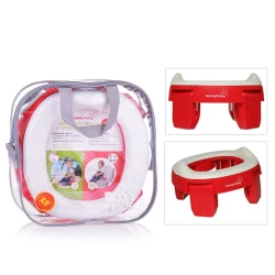 Горшок дорожный Roxy Kid HandyPotty HP-250R красный, 1+ год Горшок дорожный Roxy Kid HandyPotty HP-250R красный, 1+ год