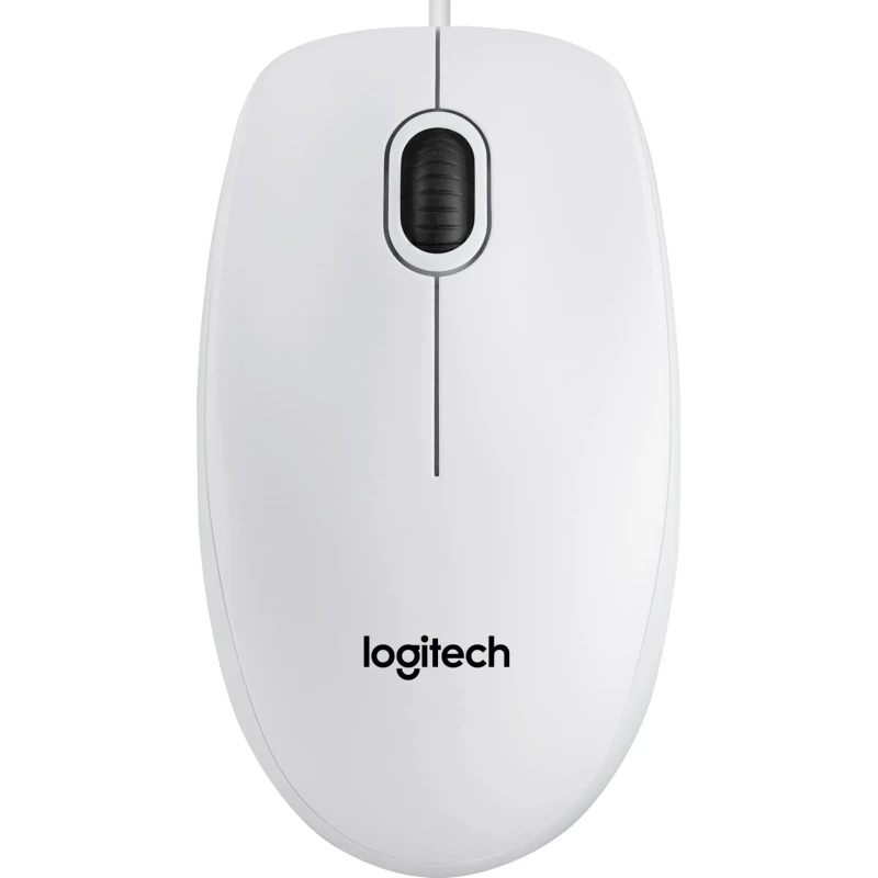 Siçan Logitech Corded Mouse B100 White (910-003360)