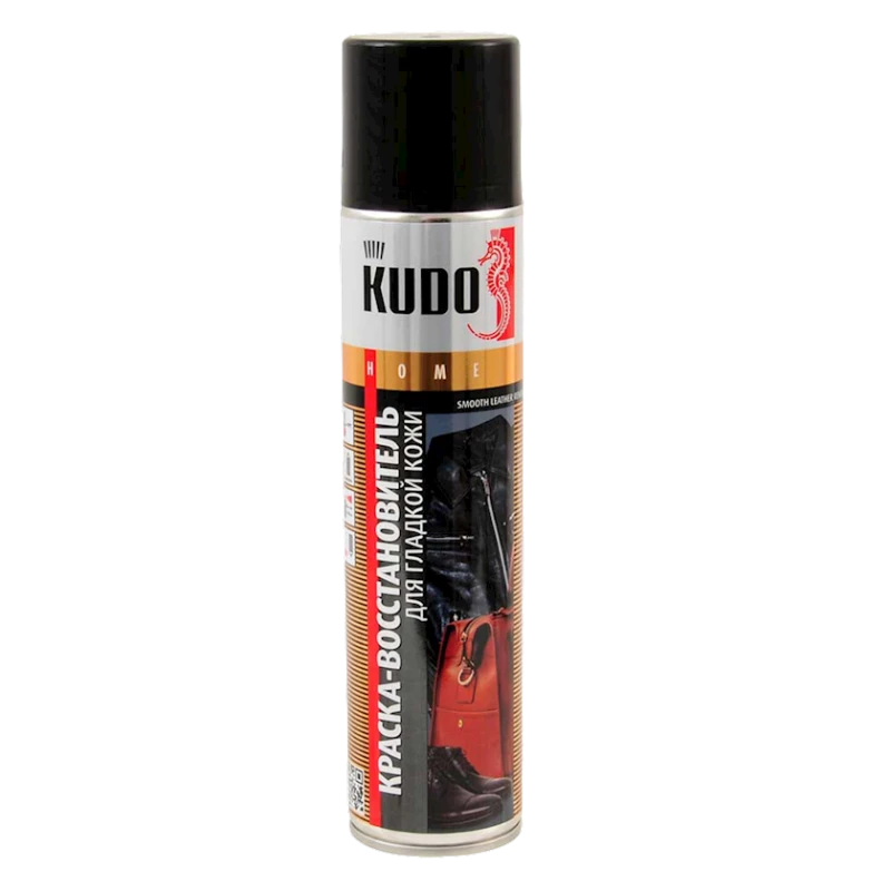 Rəngin bərpası üçün boya Kudo KU-5241, dəri üçün, qara, 400 ml Rəngin bərpası üçün boya Kudo KU-5241, dəri üçün, qara, 400 ml