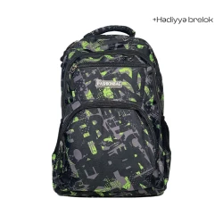 Məktəbli bel çantası CB91FAS2 yaşıl/qara Məktəbli bel çantası CB91FAS2 yaşıl/qara