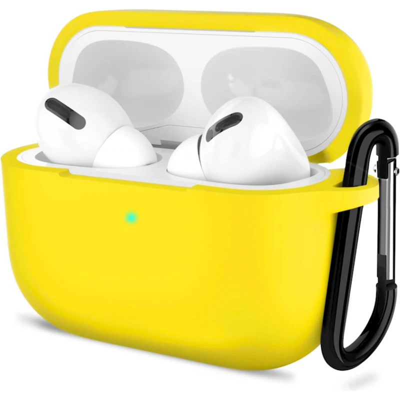 Çexol Apple AirPods Pro 2 qulaqlıqları üçün Yellow