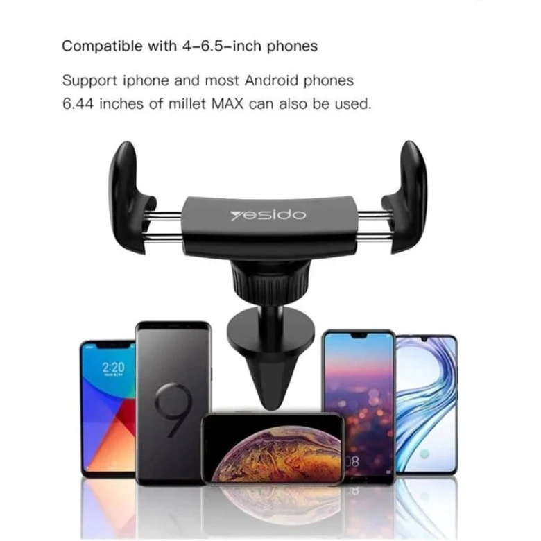 Автомобильный держатель для телефона Yesido C47 for 4