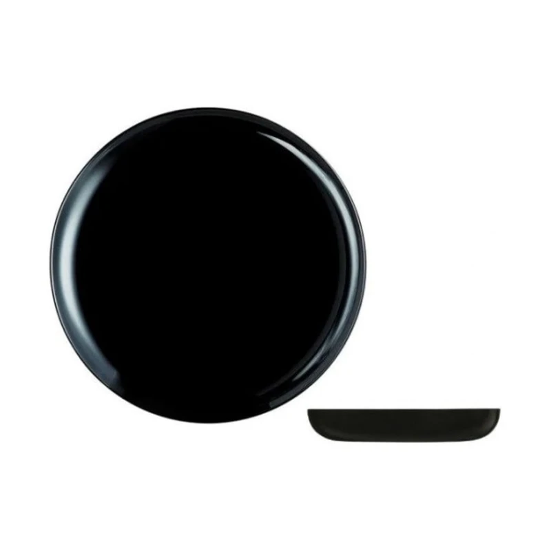 Dərin boşqab Luminarc Friend Time, dairə, 21 sm, qara