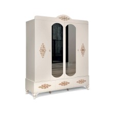 Şkaf Art Mebel Art-160-50, bej, 200х160х47 sm