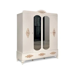 Шкаф Art Mebel Art-160-50, бежевый, 200х160х47 см