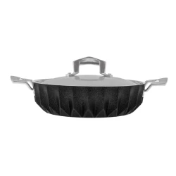 Сотейник Emsan, гранит, черный, 26 см