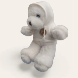 Ağ Teddy Bear. Teddy_2673ea