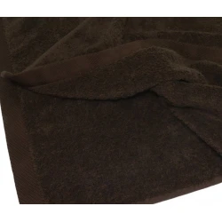 Полотенце Lasa Home хлопок, коричневое, 50x100 см