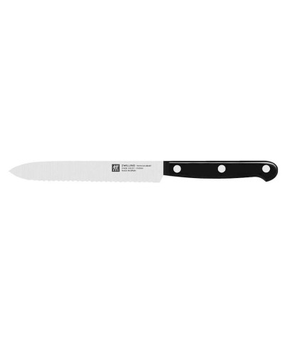Bıçaq dəsti Zwilling Twin Gourmet 316650000, paslanmayan polad/plastik, qara, tiyə 10/13/14/15/20 sm, 9 əd