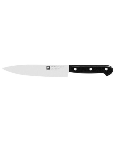 Bıçaq dəsti Zwilling Twin Gourmet 316650000, paslanmayan polad/plastik, qara, tiyə 10/13/14/15/20 sm, 9 əd
