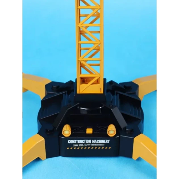 Радиоуправляемый кран 132, пластик, желтый, от 3 лет Радиоуправляемый кран 132, пластик, желтый, от 3 лет