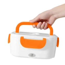 Электрический контейнер для хранения Foodbox_300, пластик, белый/оранжевый, 1000 мл, 17х23х10 см Электрический контейнер для хранения Foodbox_300, пластик, белый/оранжевый, 1000 мл, 17х23х10 см