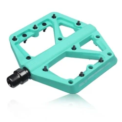 Велосипедные педали RaceWork, голубые, 107x92x18 мм