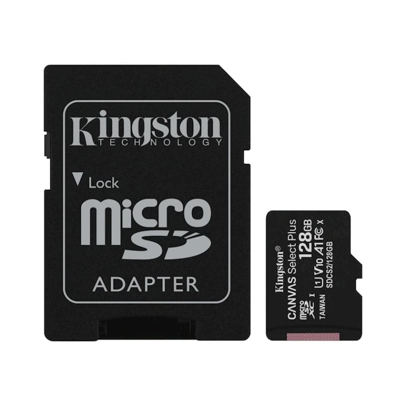 Карта памяти Kingston Canvas Select Plus 128GB microSDXC (SDCS2) Карта памяти Kingston Canvas Select Plus 128GB microSDXC (SDCS2)