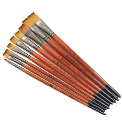 Fırça Kolos Carrot 1097F, №10, düz, sintetika